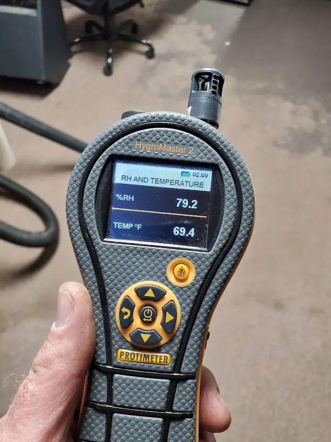 Moisture meter humidity assessment for Fire & Smoke Damage Restoration in Williamsburg